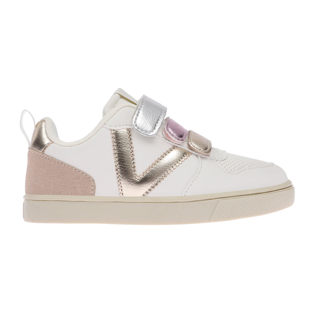 17 / Blanco/Rosa Metálico